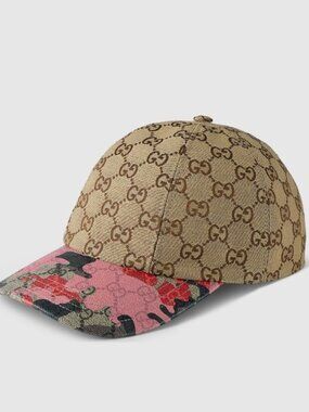 NWT Gucci GG canvas baseball unisex cap hat - size S; Rtl $660